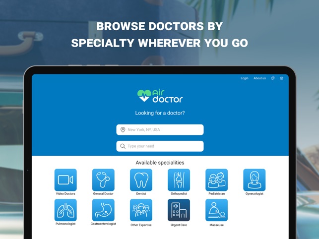 Discover Air Doctor: Your Connection to Private Doctors Anywhere in the World