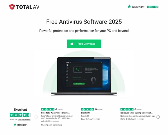 Protect Your Device with TotalAV: Complete Security for Your Browsing Logo